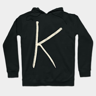 Hand Drawn Letter K Hoodie